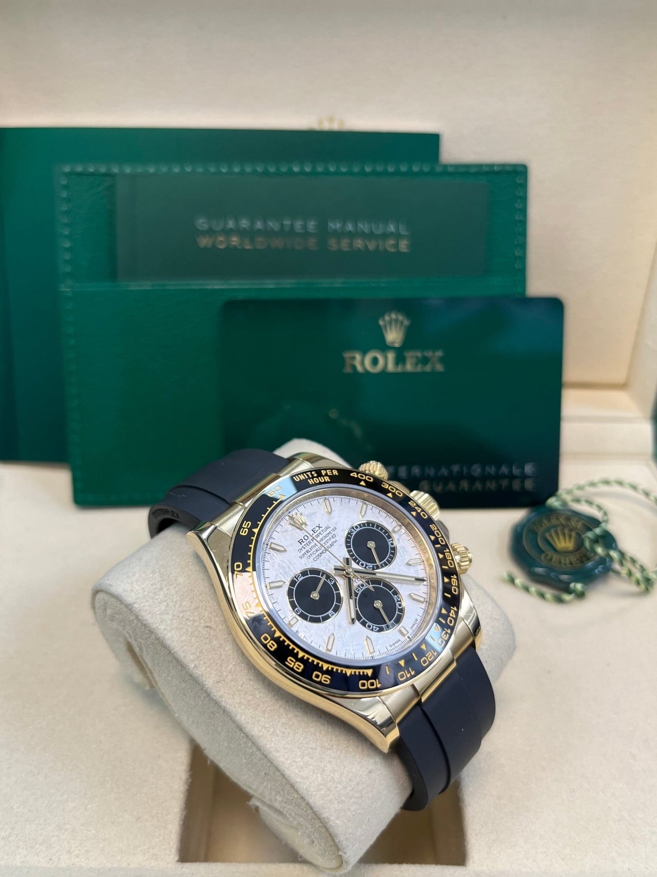 Rolex New 2025 Release Meteorite Dial Daytona Oysterflex 126518 - WatchesOff5thWatch