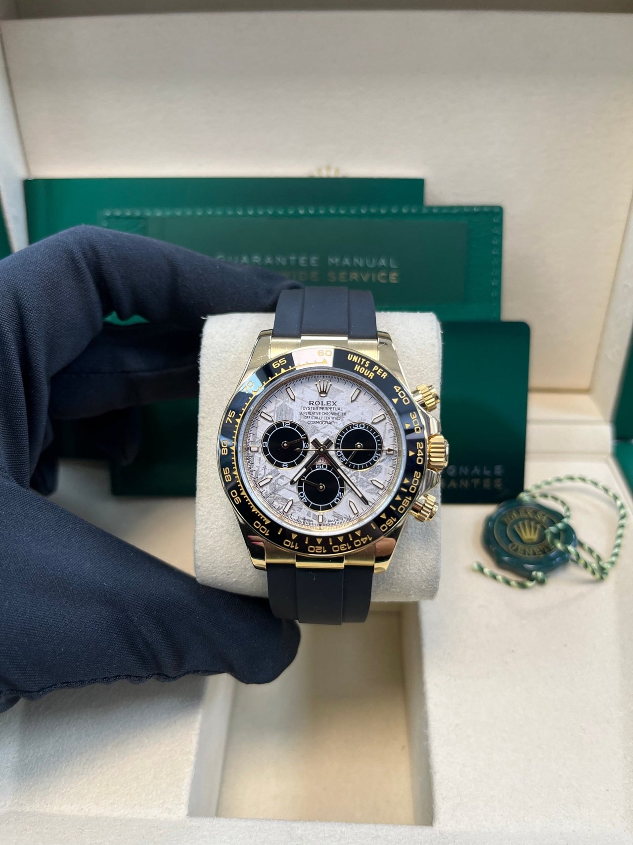 Rolex New 2025 Release Meteorite Dial Daytona Oysterflex 126518 - WatchesOff5thWatch