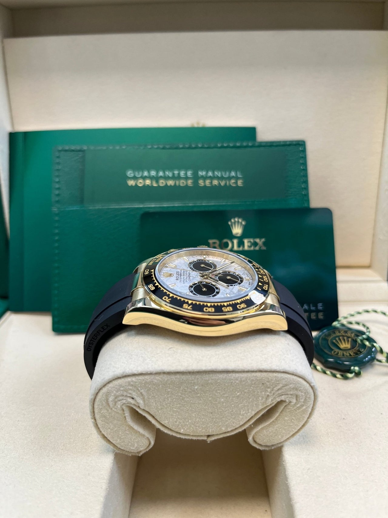 Rolex New 2025 Release Meteorite Dial Daytona Oysterflex 126518 - WatchesOff5thWatch