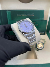 Thumbnail for Rolex New Release 2025 Oyster Perpetual Stainless Steel Lavendar Dial 134300 - WatchesOff5thWristwatch
