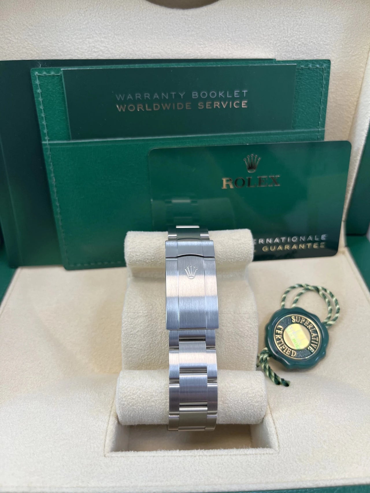 Rolex New Release 2025 Oyster Perpetual Stainless Steel Lavendar Dial 134300 - WatchesOff5thWristwatch