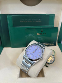 Thumbnail for Rolex New Release 2025 Oyster Perpetual Stainless Steel Lavendar Dial 134300 - WatchesOff5thWristwatch