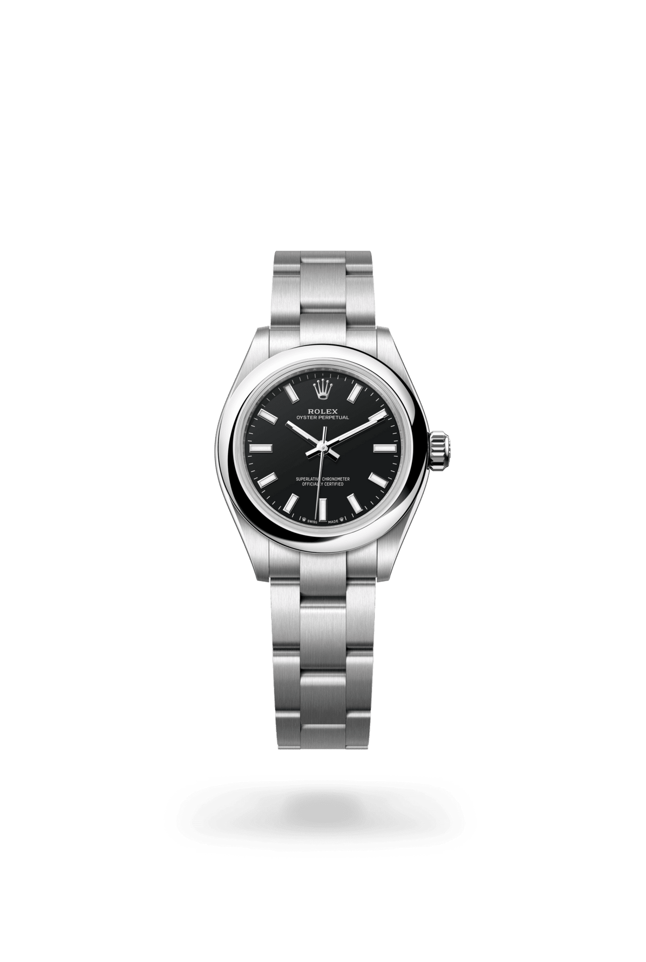 Rolex Oyster Perpetual 28 | Black Dial (Ref 276200 - 0010) - WatchesOff5thWristwatch