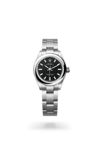 Thumbnail for Rolex Oyster Perpetual 28 | Black Dial (Ref 276200 - 0010) - WatchesOff5thWristwatch