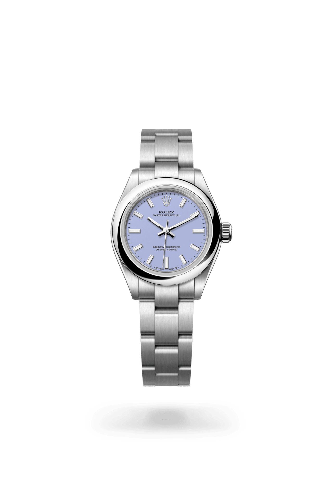 Rolex Oyster Perpetual 28 | Lavender Dial (Ref 276200 - 0008) - WatchesOff5thWristwatch