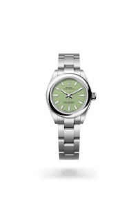 Thumbnail for Rolex Oyster Perpetual 28 | Pistachio Dial (Ref 276200 - 0006) - WatchesOff5thWristwatch