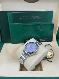 Thumbnail for Rolex Oyster Perpetual 31 New 2025 Release Oyster Perpetual 31mm Stainless Steel Lavender Dial (Ref 277200) - WatchesOff5thWatch