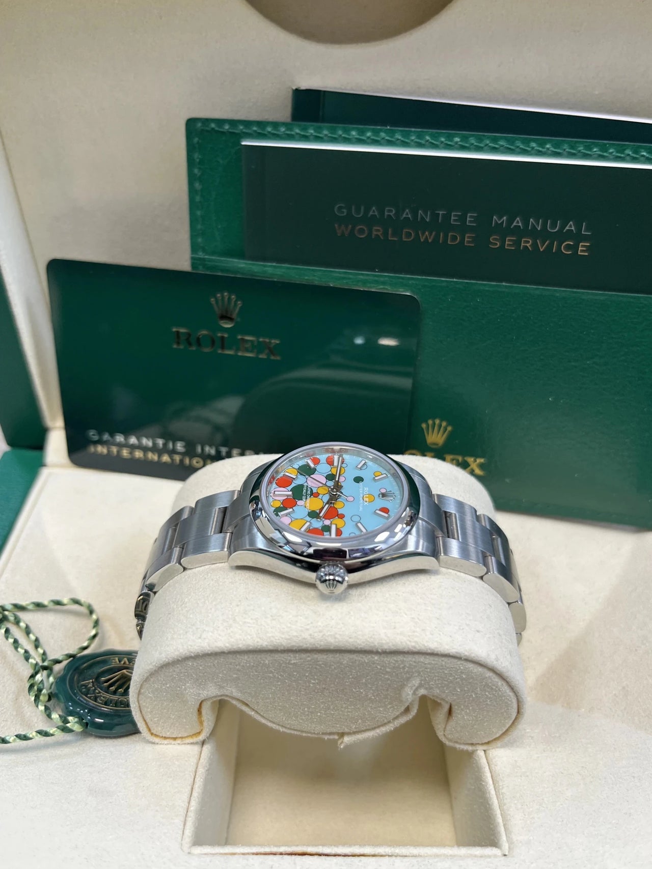 Rolex Oyster Perpetual 31mm Celebration Dial 277200 Stainless Steel - WatchesOff5thWatch