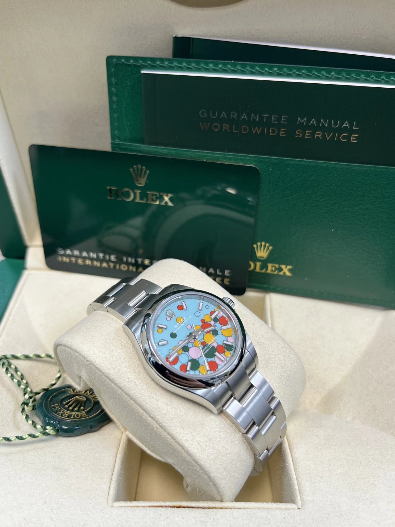 Rolex Oyster Perpetual 31mm Celebration Dial 277200 Stainless Steel - WatchesOff5thWatch