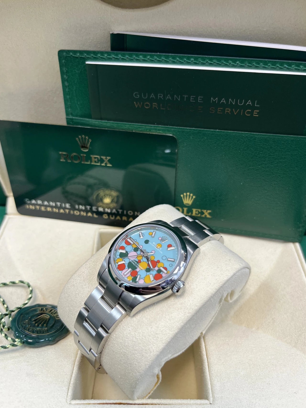 Rolex Oyster Perpetual 31mm Celebration Dial 277200 Stainless Steel - WatchesOff5thWatch