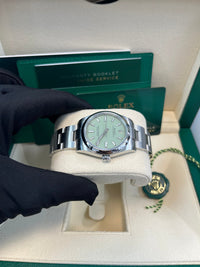 Thumbnail for Rolex Oyster Perpetual 34 mm Pistachio Dial 124200 - WatchesOff5th