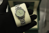 Thumbnail for Rolex Oyster Perpetual 34 | Pistachio Dial (Ref 124200) - WatchesOff5thWristwatch