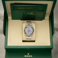 Thumbnail for Rolex Oyster Perpetual 36 — Lavender Dial (Ref 126000) - WatchesOff5thWatch