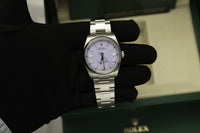 Thumbnail for Rolex Oyster Perpetual 36 — Lavender Dial (Ref 126000) - WatchesOff5thWatch