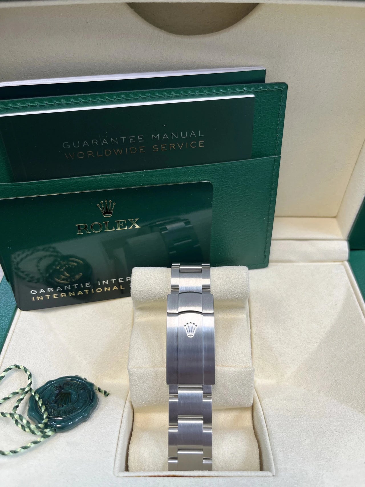 Rolex Oyster Perpetual 36 Oystersteel Yellow Dial Domed Bezel (Ref 126000) - WatchesOff5thWatch