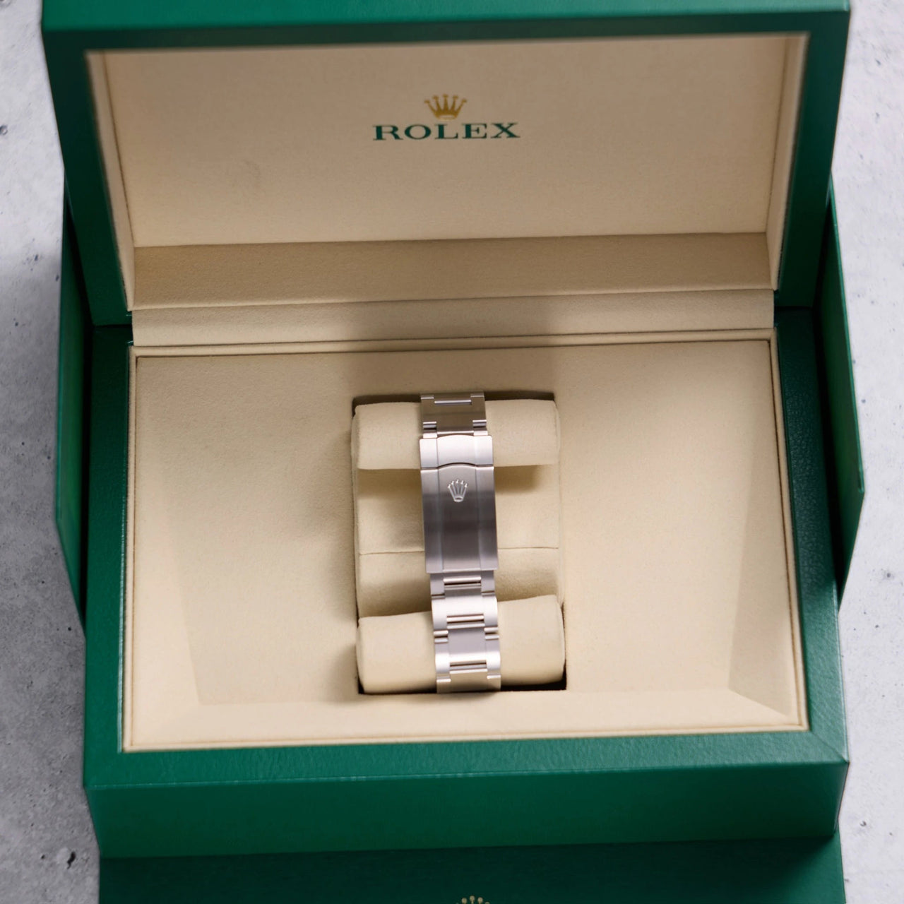 Rolex Oyster Perpetual 36mm Oystersteel Multicoloured Jubilee Dial Smooth Bezel Oyster Bracelet 2026 New Release (Ref 126000-0016) - WatchesOff5thWatch