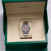 Thumbnail for Rolex Oyster Perpetual 36mm Oystersteel Multicoloured Jubilee Dial Smooth Bezel Oyster Bracelet 2026 New Release (Ref 126000-0016) - WatchesOff5thWatch