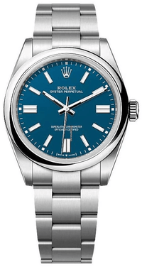 Thumbnail for Rolex Oyster Perpetual 41 Blue Dial Men's Watch 134300 - WatchesOff5th