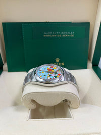 Thumbnail for Rolex Oyster Perpetual Oyster Perpetual 41 Celebration Dial New 2023 Release 124300 Turquoise Colorful Dial - WatchesOff5thWatch