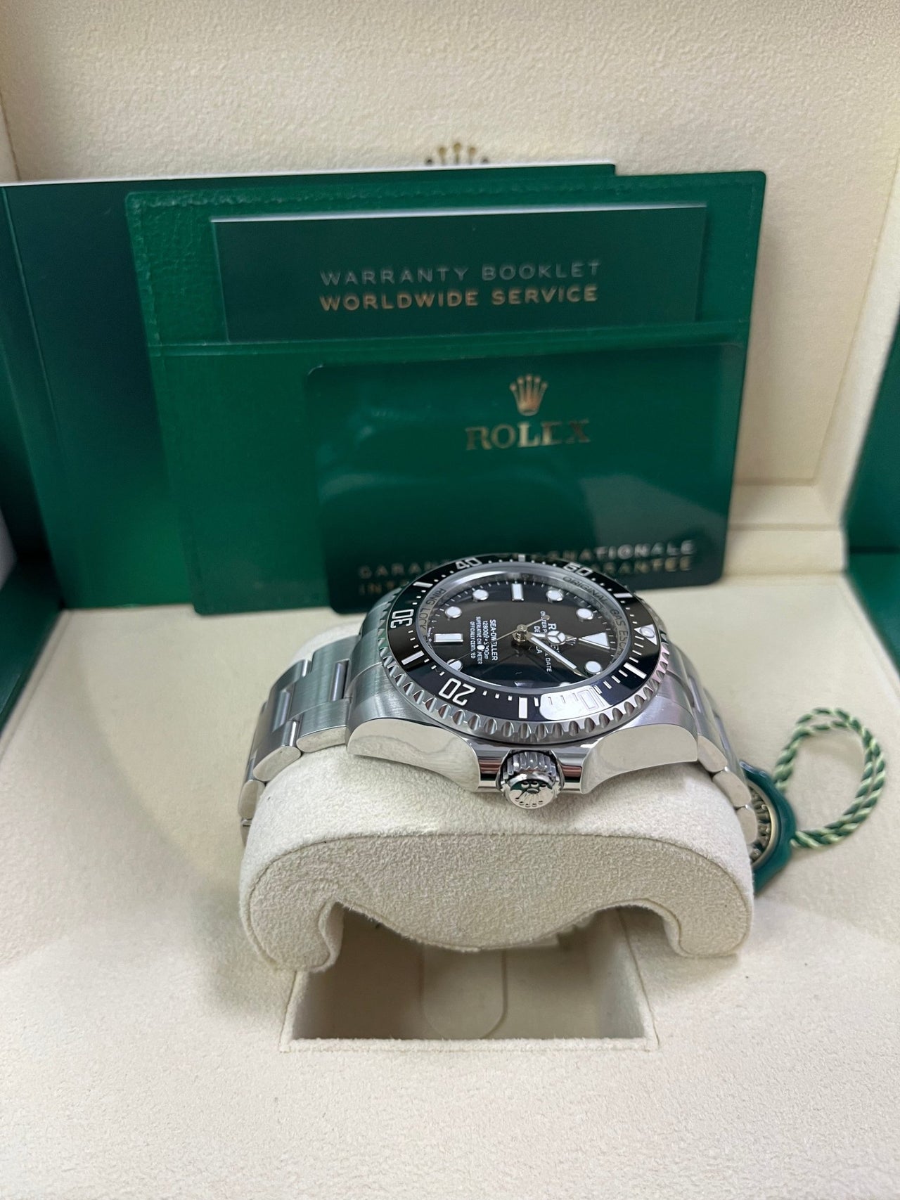 Rolex Sea - dweller Deepsea Black Dial Oyster Bracelet 136660 - WatchesOff5thWatch