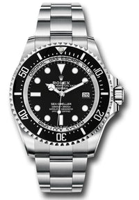 Thumbnail for Rolex Sea - dweller Deepsea Black Dial Oyster Bracelet 136660 - WatchesOff5thWatch