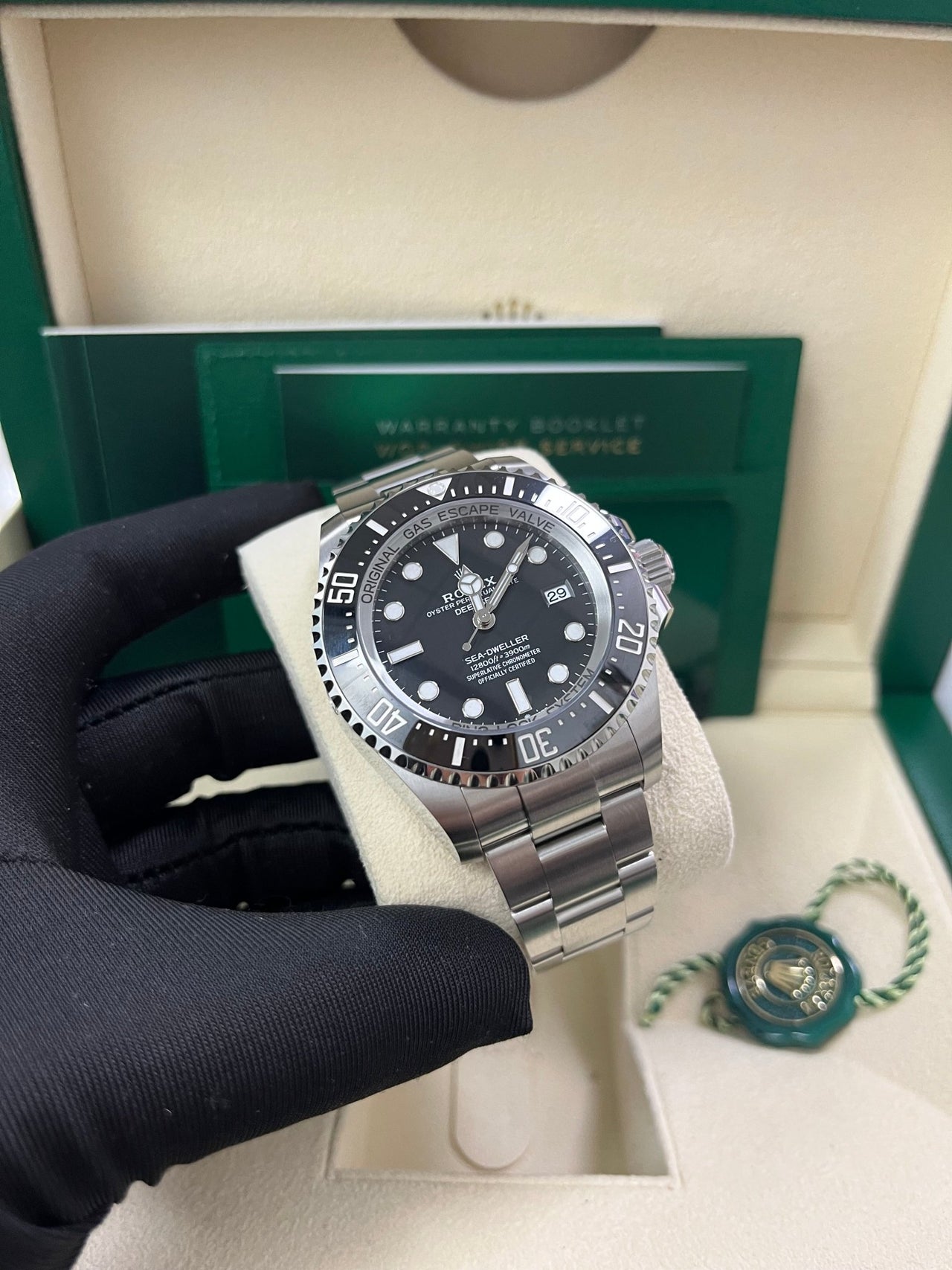 Rolex Sea - dweller Deepsea Black Dial Oyster Bracelet 136660 - WatchesOff5thWatch