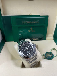 Thumbnail for Rolex Sea - dweller Deepsea Black Dial Oyster Bracelet 136660 - WatchesOff5thWatch