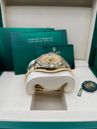 Thumbnail for Rolex Sky - Dweller 42mm 18K Yellow Gold Champagne Dial Fluted Bezel Oyster Bracelet (Ref 336938) - WatchesOff5thWatch