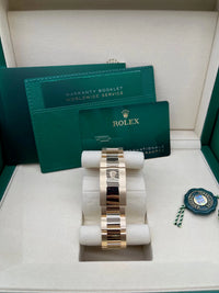 Thumbnail for Rolex Sky - Dweller 42mm 18K Yellow Gold Champagne Dial Fluted Bezel Oyster Bracelet (Ref 336938) - WatchesOff5thWatch