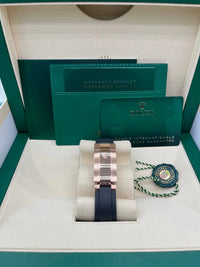 Thumbnail for Rolex Sky - Dweller Rose Gold Slate Dial Oysterflex 336235 - WatchesOff5th