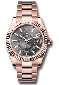 Thumbnail for Rolex Sky-Dweller Slate Dial Oyster Bracelet 336935 - WatchesOff5thWatch