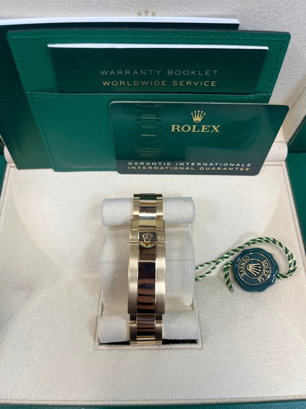 Rolex Submariner Date Certified Yellow Gold Black Dial 116618ln - WatchesOff5thWatch