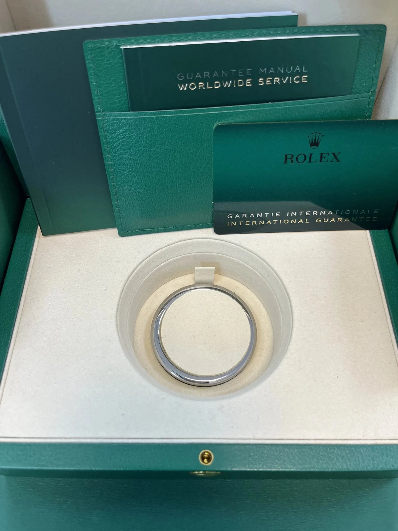 Rolex Submariner Date Desk Clock Oystersteel Black Lacquer Dial Cerachrom Bezel (Ref 909010LN) - WatchesOff5thWatch
