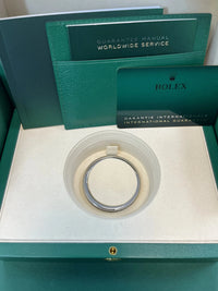 Thumbnail for Rolex Submariner Date Desk Clock Oystersteel Black Lacquer Dial Cerachrom Bezel (Ref 909010LN) - WatchesOff5thWatch