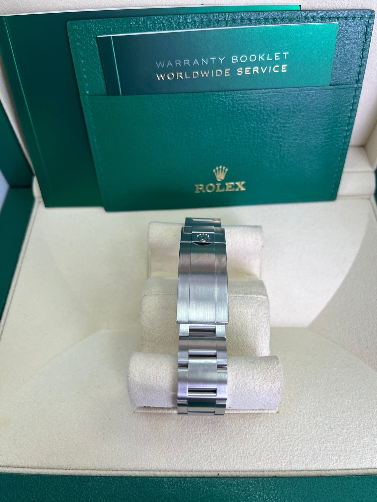 Rolex Submariner Stainless Steel "The Hulk" Green Dial Cerachrom Bezel (Ref#116610LV) - WatchesOff5thWatch