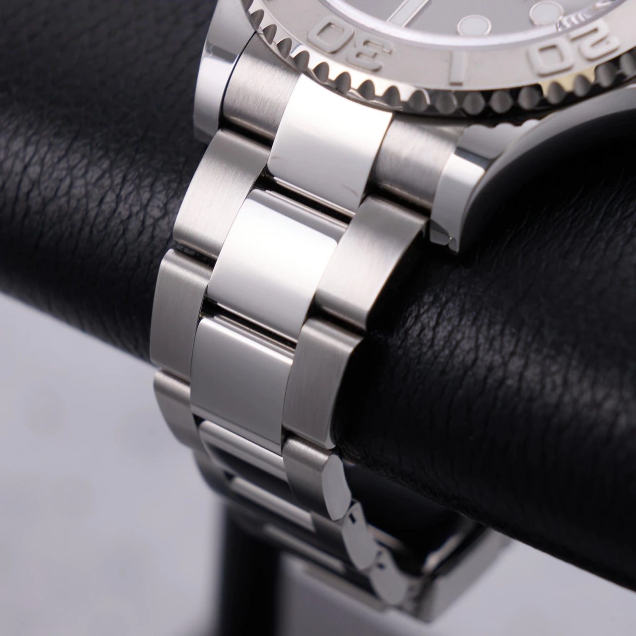 Rolex Yacht-Master 40mm Platinum & Stainless Steel - Dark Rhodium Dial (Ref# 126622) - WatchesOff5thWatch
