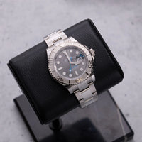 Thumbnail for Rolex Yacht-Master 40mm Platinum & Stainless Steel - Dark Rhodium Dial (Ref# 126622) - WatchesOff5thWatch
