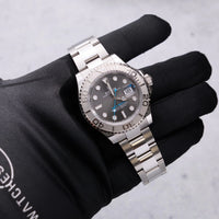 Thumbnail for Rolex Yacht-Master 40mm Platinum & Stainless Steel - Dark Rhodium Dial (Ref# 126622) - WatchesOff5thWatch