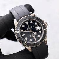 Thumbnail for Rolex Yacht-Master 42mm 18K White Gold Falcon's Eye Dial Cerachrom Bezel Oysterflex (Ref 226659) - WatchesOff5thWatch