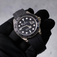 Thumbnail for Rolex Yacht-Master 42mm 18K White Gold Falcon's Eye Dial Cerachrom Bezel Oysterflex (Ref 226659) - WatchesOff5thWatch