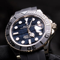 Thumbnail for Rolex Yacht-Master 42mm 18K White Gold Falcon's Eye Dial Cerachrom Bezel Oysterflex (Ref 226659) - WatchesOff5thWatch