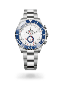 Thumbnail for Rolex Yacht - Master II 44mm Oystersteel White Dial Cerachrom Bezel Oyster Bracelet 2026 New Release (Ref 126680 - 0001) - WatchesOff5thWatch