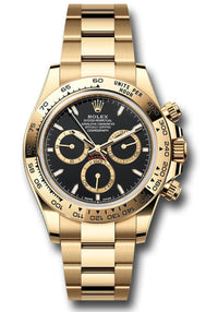 Rolex Yellow Gold Black Index Dial Daytona Oyster Bracelet 126508 rolex-yellow-gold-black-index-dial-daytona-oyster-bracelet-126508