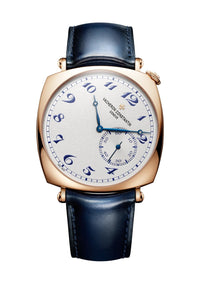 Thumbnail for Vacheron Constantin Historiques American 1921 40mm 18K 5N Pink Gold Silver Dial Blue Numerals (Ref# 82035/000R-H114) - WatchesOff5thWatch