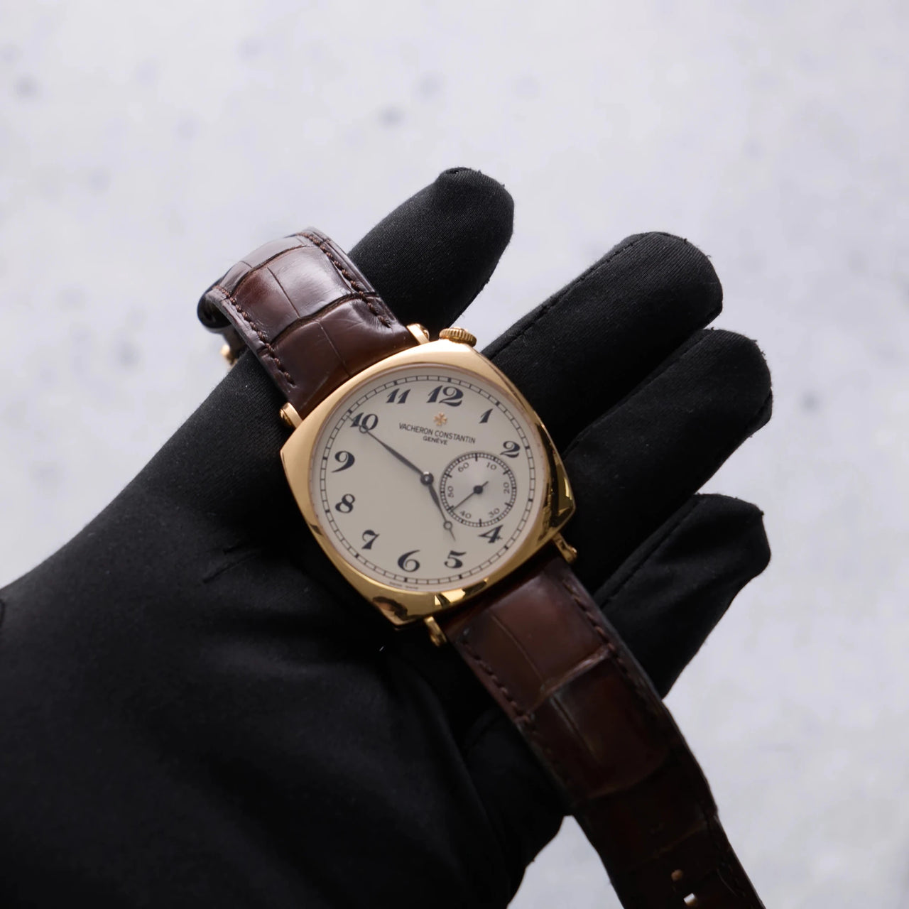 Vacheron Constantin Historiques American 1921 40mm 18K Pink Gold Silver Dial (Ref# 82035/000R-9359) - WatchesOff5thWatch