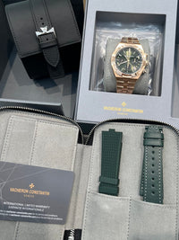 Thumbnail for Vacheron Constantin Overseas Chronograph Rose Gold Green Dial 5520V/210R - B966 - WatchesOff5thWatch