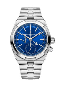 Thumbnail for Vacheron Constantin Overseas Dual Time 41mm Stainless Steel Blue Dial (Ref 7920V/210A-B334) - WatchesOff5thWatch