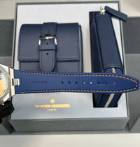 Thumbnail for Vacheron Constantin Overseas Dual Time Cardinal Points 41mm Titanium Blue Dial (Ref 7930V/210T - H074) - WatchesOff5thWatch