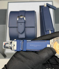 Thumbnail for Vacheron Constantin Overseas Dual Time Cardinal Points 41mm Titanium Blue Dial (Ref 7930V/210T - H074) - WatchesOff5thWatch