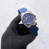Thumbnail for Vacheron Constantin Overseas Dual Time Cardinal Points 41mm Titanium Blue Dial (Ref 7930V/210T-H074) - WatchesOff5thWatch